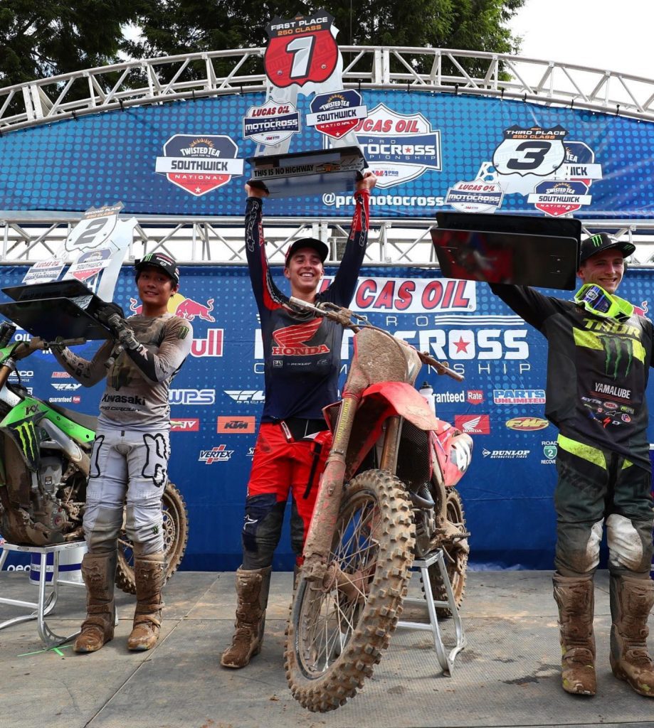 Resultados da 5&ordf; etapa do AMA Motocross | Southwick