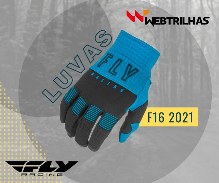 Web Trilhas apresenta, Luva Fly F-16, disponíveis a pronta entrega para todo o Brasil