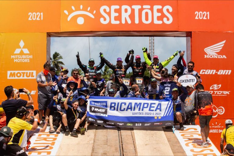 Yamaha é Bicampeã do Sertões e vence etapa do Mundial