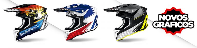 MX Parts anuncia completa linha Airoh Helmets 2022 em até 12x com frete grátis