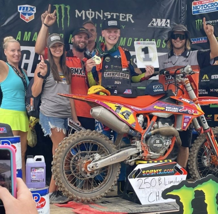 Balanço final da participação dos pilotos que representaram o SOB MX no Loretta Lynn’s 2021