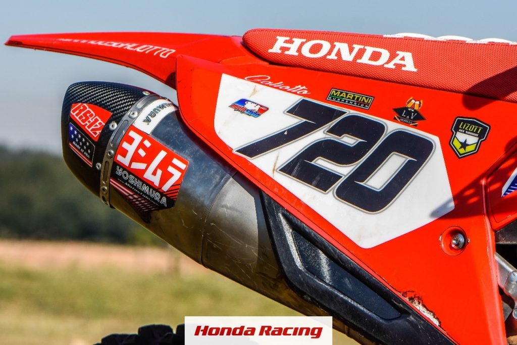 Ficha T&eacute;cnica Honda Racing | Rodrigo Galiotto apresenta sua CRF 450R 2021 para a disputa do Brasileiro de Motocross