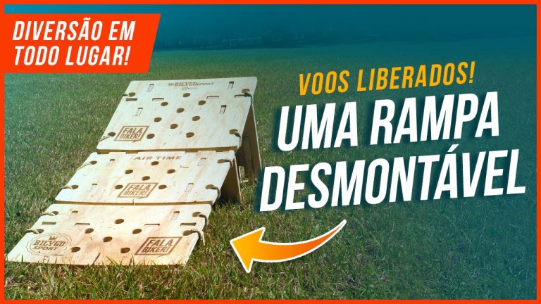 Fala, Biker: Três gerações testando um produto que todo biker deseja, uma rampa desmontável