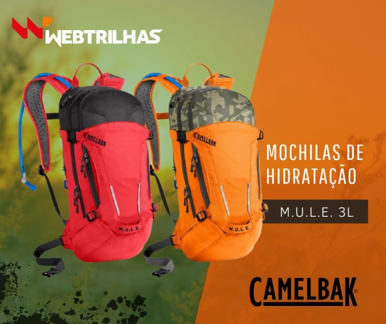Mochila de Hidratação Camelbak e outros produtos das grandes marcas, você encontra na Web Trilhas, com entrega para todo o Brasil