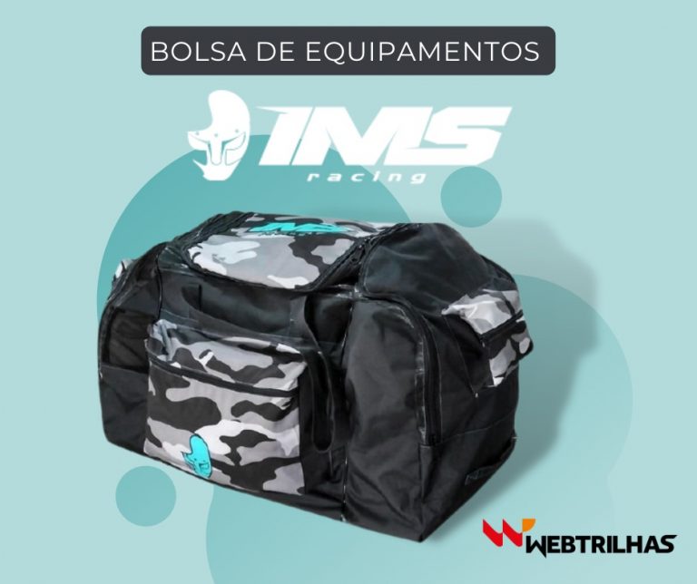 Web Trilhas apresenta a Bolsa de equipamentos IMS, confira todos os detalhes