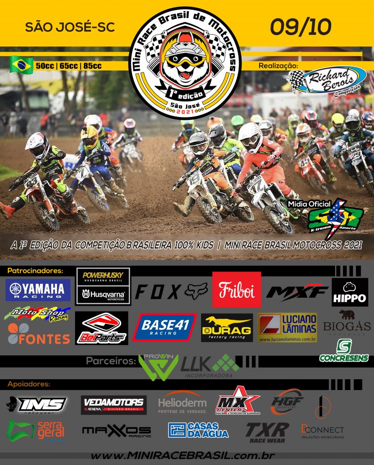 Vem aí o Mini Race Brasil dia 09 de outubro em São José-SC