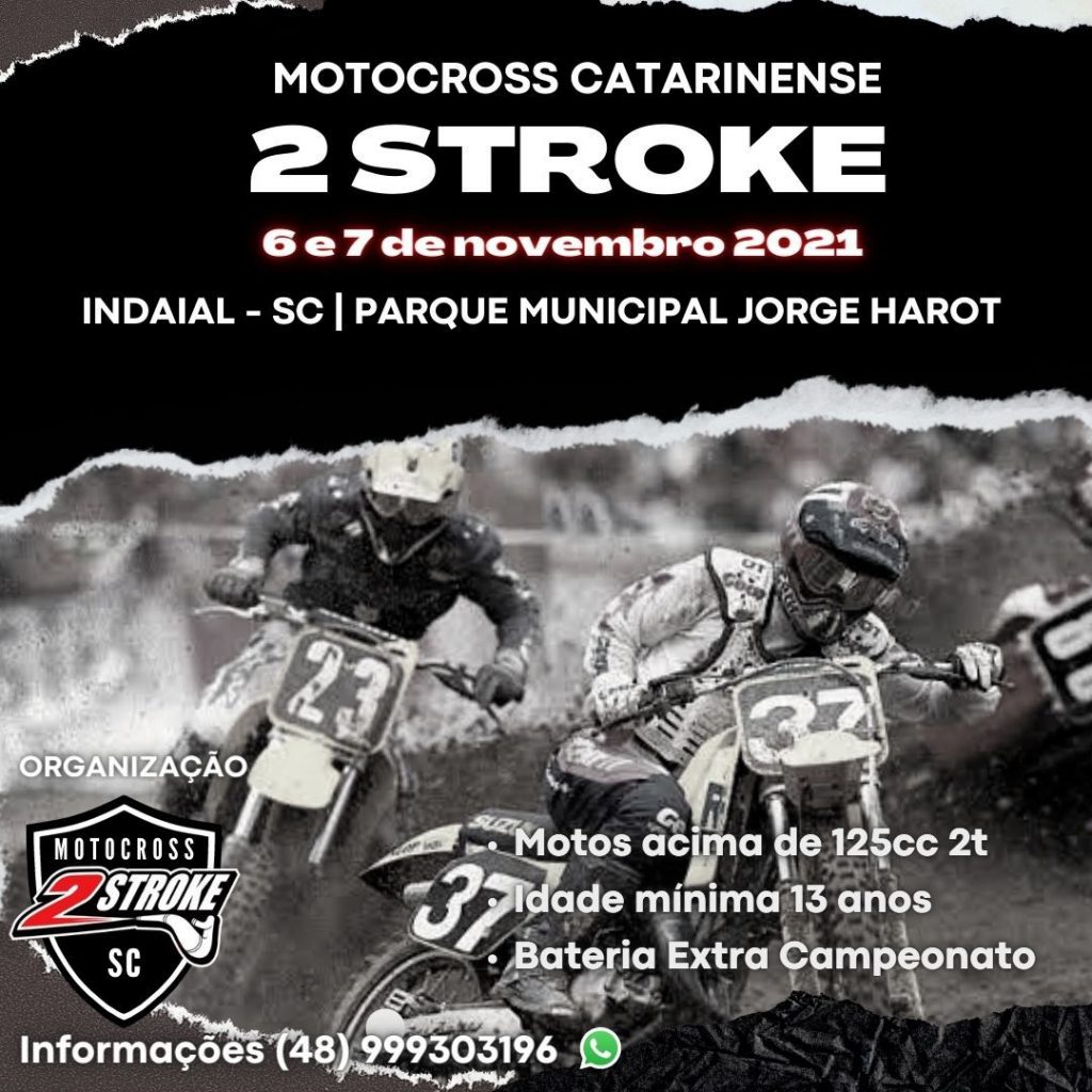 Indaial SC recebe 3&ordf; e 4&ordf; etapas do Catarinense de MX com prova exclusiva para motos 2T