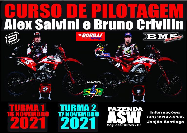 ENDURO: Curso de Pilotagem com Alex Salvini e Bruno Crivilin com a cobertura Show Radical