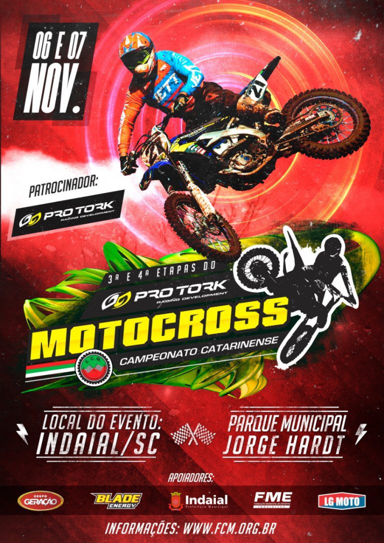 Indaial SC recebe 3ª e 4ª etapas do Catarinense de MX com prova exclusiva para motos 2T