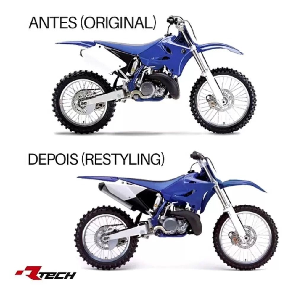 Kit Pl&aacute;stico R-Tech Restyling YZ 2 Tempos