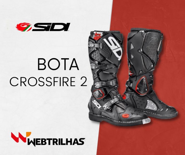 Bota Sidi Crossfire 2 em destaque na Web Trilhas, confira!