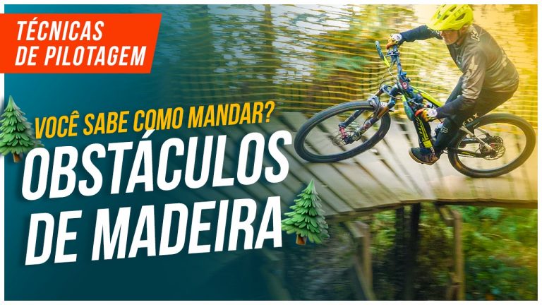Fala, Biker: Aprenda a encarar obstáculos de madeira, por Luciano KDra