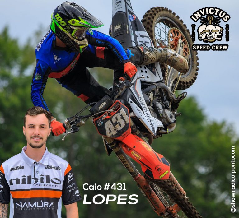 Invictus Speed Crew anuncia Caio Lopes #431 oficialmente na temporada 2022 do Supercross Americano