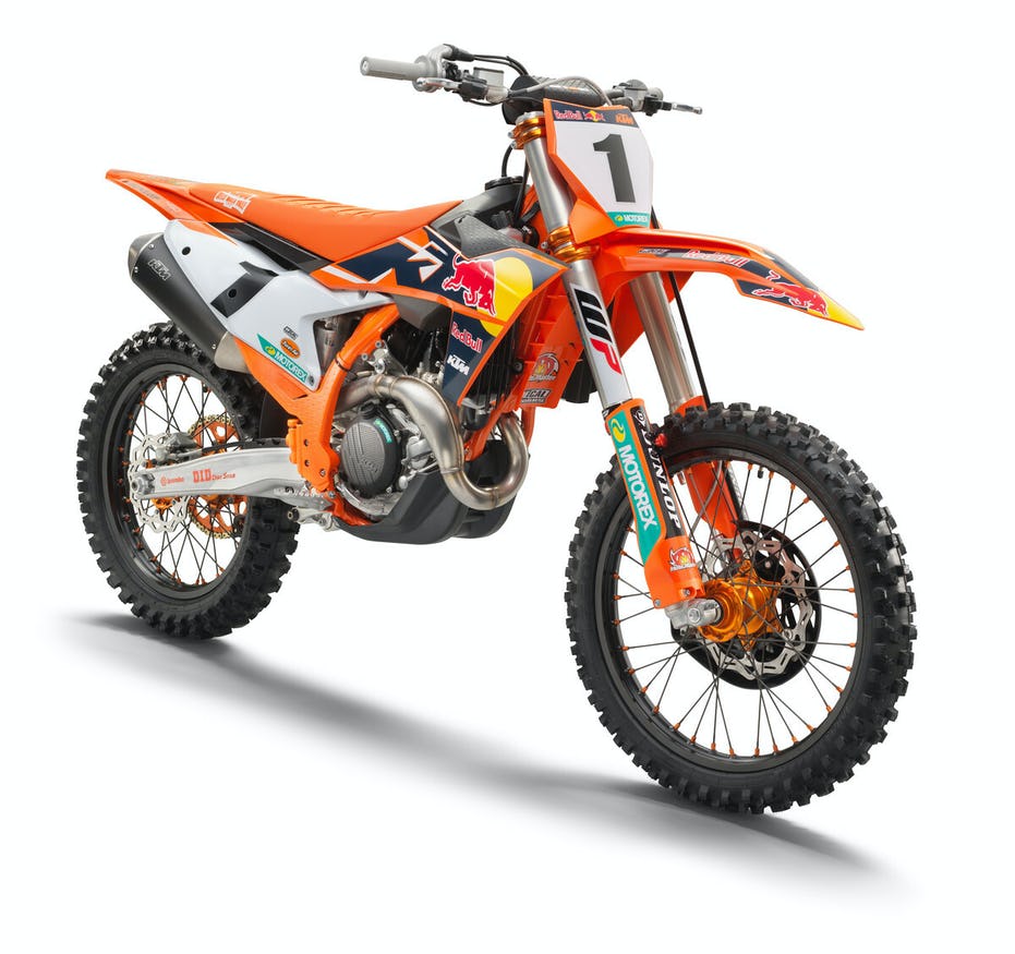 KTM apresenta os novos modelos SX 250F e SX 450F Factory Edition