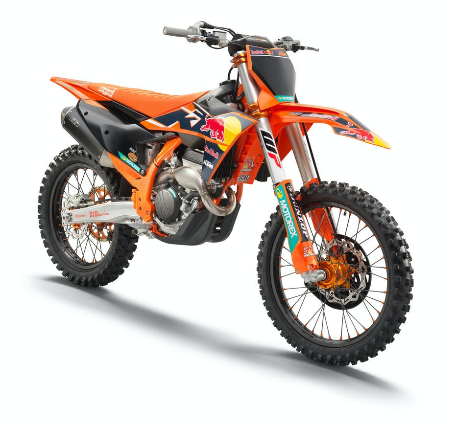 KTM apresenta os novos modelos SX 250F e SX 450F Factory Edition