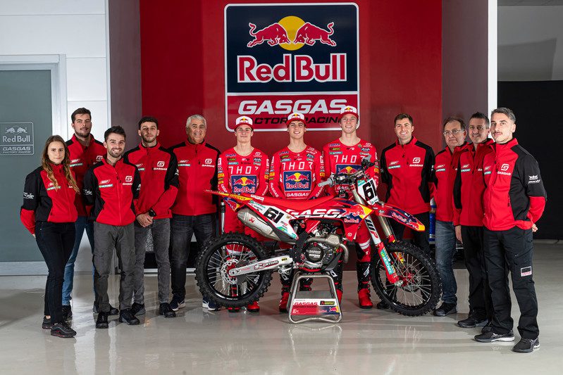 MXGP: Apresentada oficialmente a Red Bull GASGAS Factory Racing