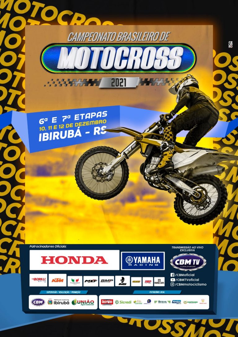 Grande final do Brasileiro de Motocross 2021 acontece no próximo fim de semana, com cobertura completa do Show Radical
