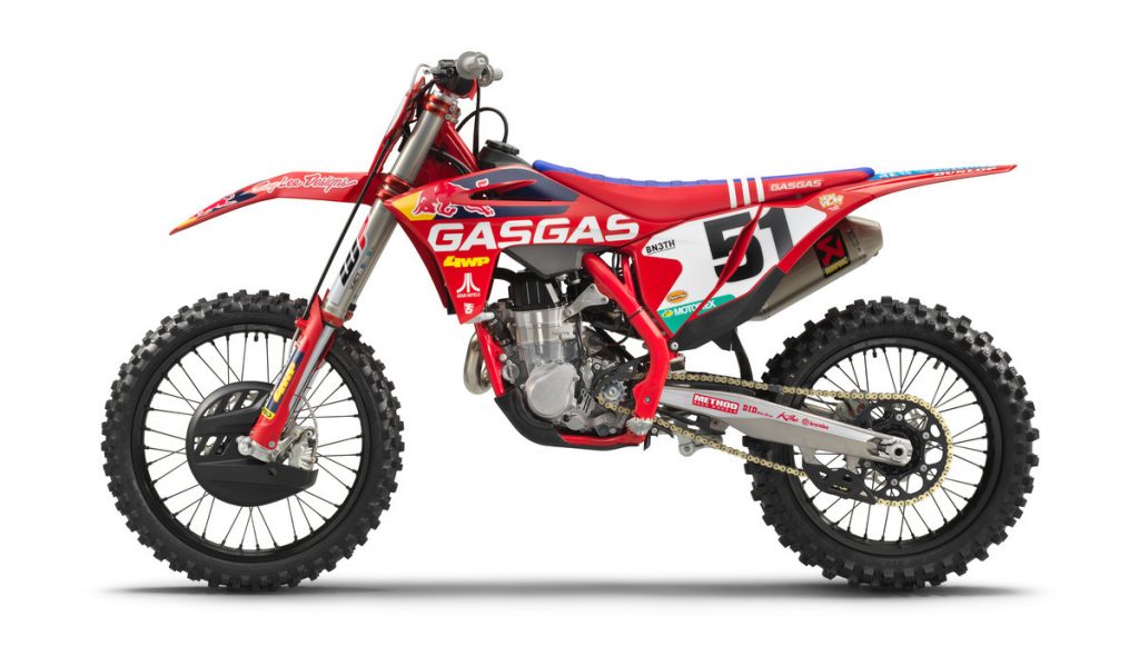 GasGas apresenta edi&ccedil;&atilde;o especial da MC 450F inspirada na moto de Justin Barcia