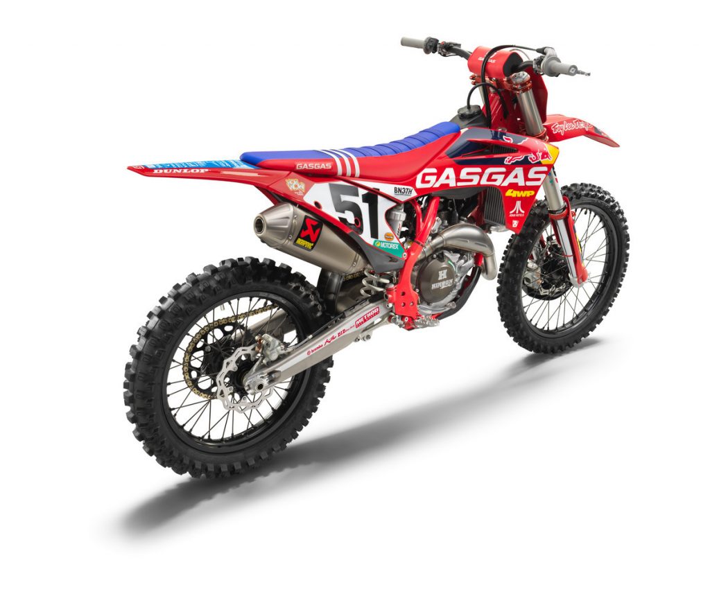 GasGas apresenta edi&ccedil;&atilde;o especial da MC 450F inspirada na moto de Justin Barcia