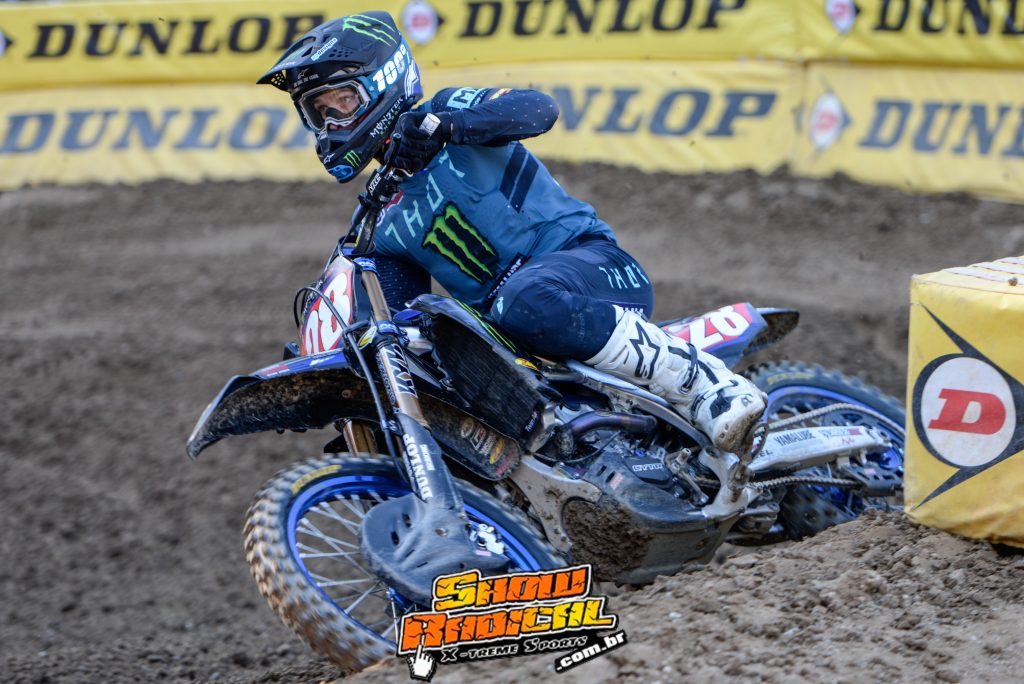 Show Radical no Press Day da 3&ordf; etapa do AMA Supercross, em San Diego