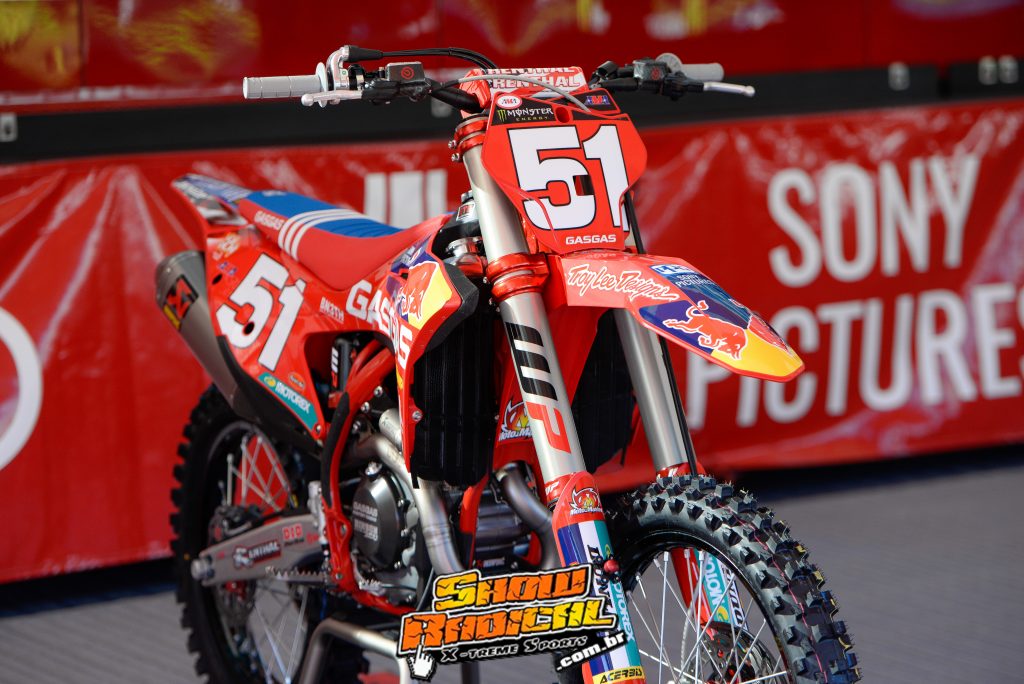 Show Radical no Press Day da 3&ordf; etapa do AMA Supercross, em San Diego