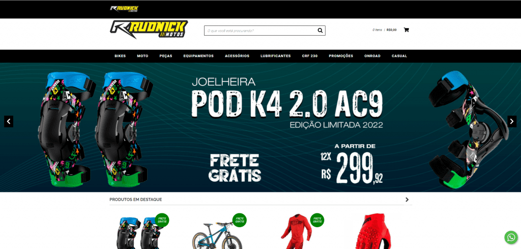 Apresentamos a Rudnick Motos como a mais nova anunciante do Show Radical.