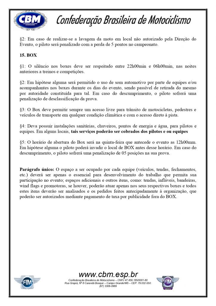 CBM divulga o regulamento do Brasileiro de Motocross 2022
