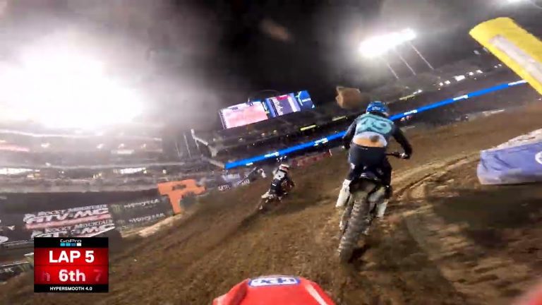 GoPro: Michael Mosiman em ação no Main Event na 2ª etapa do AMA Supercross.