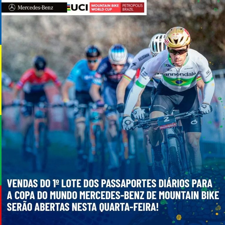 BIKE: Venda de ingressos para Copa do Mundo de MTB no Brasil começa nessa quarta feira