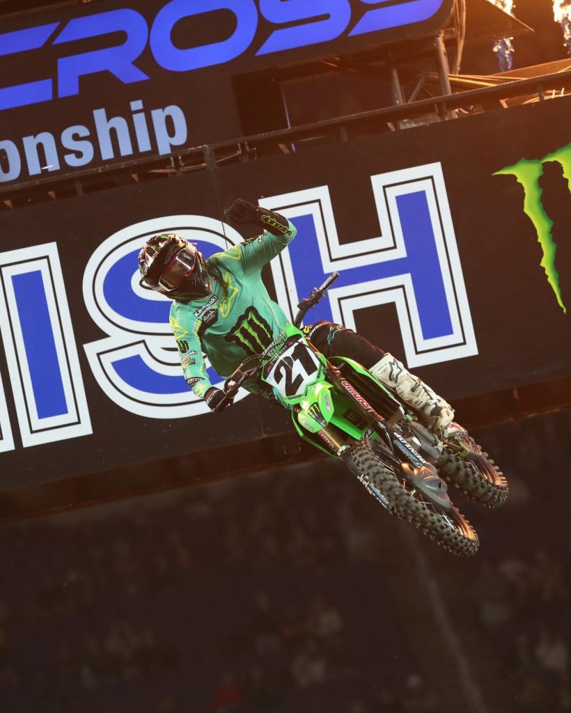 7&ordf; etapa do AMA Supercross, resultados e v&iacute;deos completos das baterias