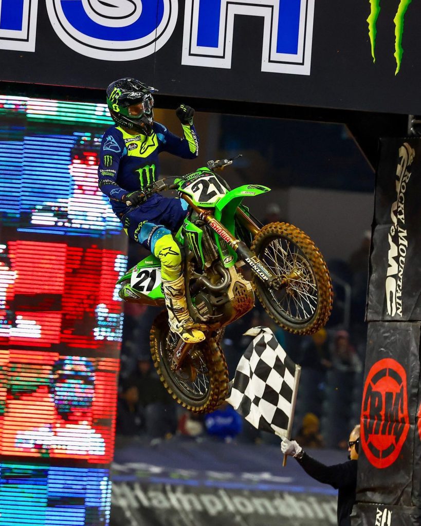 8&ordf; etapa do AMA Supercross, resultados e v&iacute;deos completos das baterias