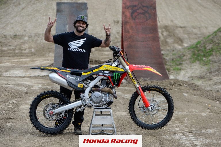 Ficha Técnica | Direto dos EUA, apresentamos a CRF 450R 2022 do piloto de FMX Fred Kyrillos