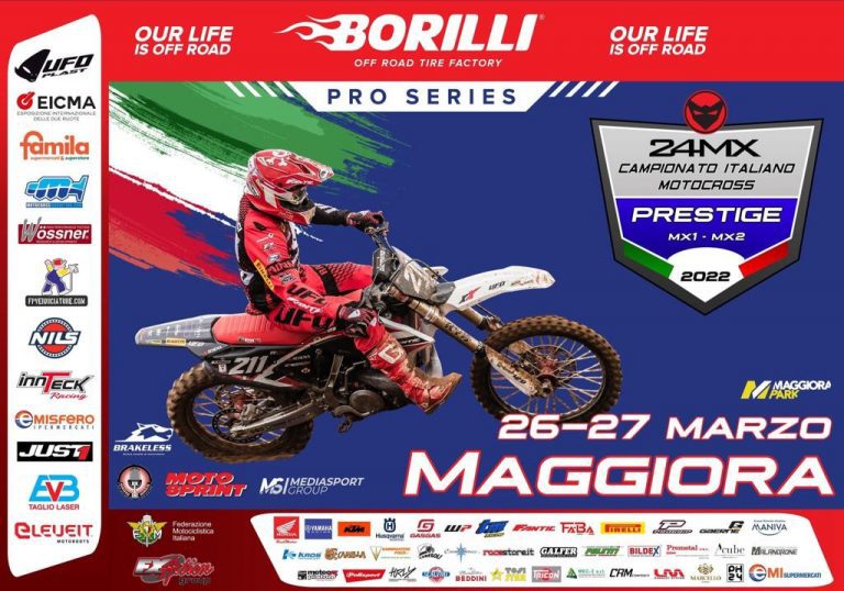 Borilli Racing anuncia patrocínio ao Campeonato Italiano de Motocross Pro Series com transmissão ao vivo no Brasil pelo Show Radical