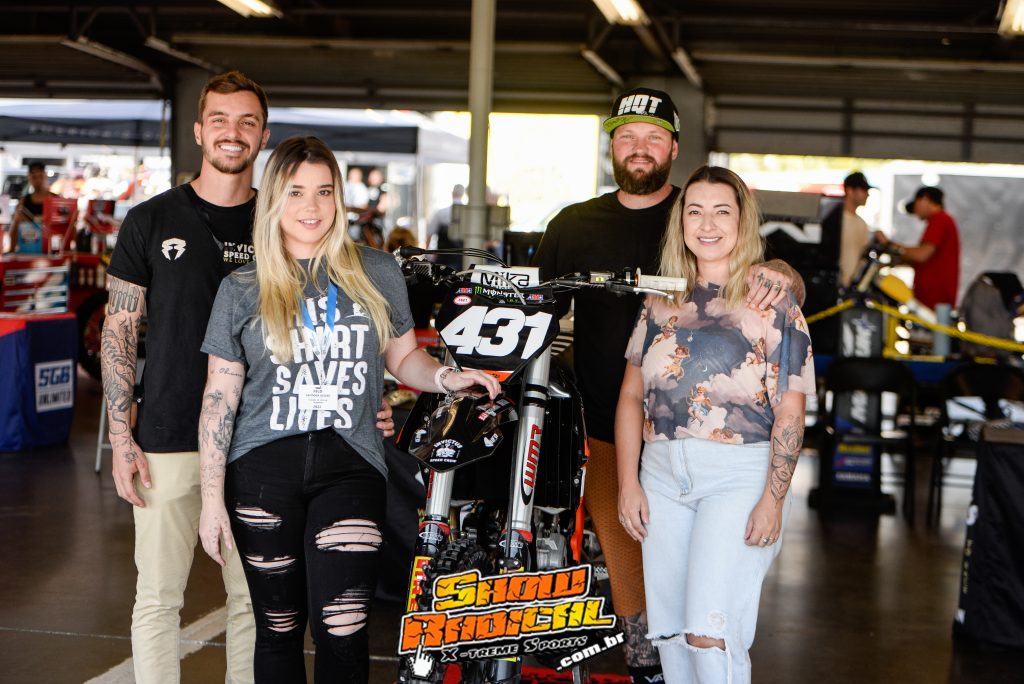 Show Radical no Press Day da 9&ordf; etapa do AMA Supercross, em Daytona