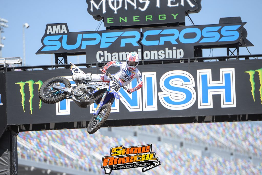 Show Radical no Press Day da 9&ordf; etapa do AMA Supercross, em Daytona