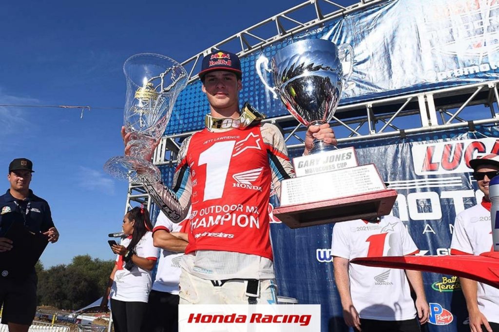 Perfil Honda Racing | Jett Lawrence em busca de seu primeiro t&iacute;tulo no AMA Supercross com a equipe Honda