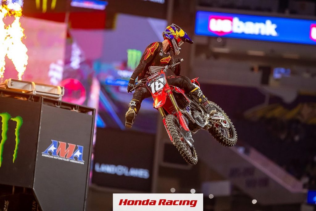 Perfil Honda Racing | Jett Lawrence em busca de seu primeiro t&iacute;tulo no AMA Supercross com a equipe Honda