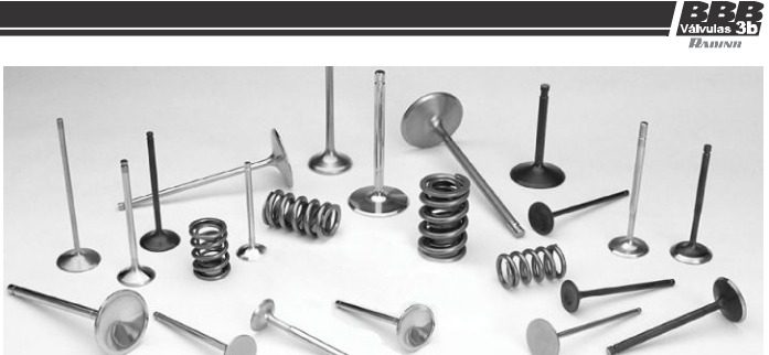 Conhe&ccedil;a mais sobre as V&aacute;lvulas de alta perfornance 3B que &eacute; distribuida pela Balasso Motorsports