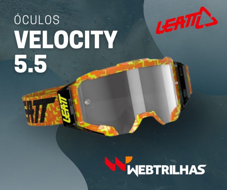 Linha completa dos Óculos Leatt disponíveis a pronta entrega na Web Trilhas.