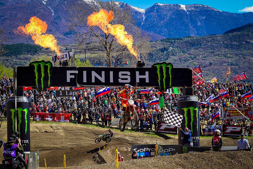 MXGP: Tim Gajser e Tom Vialle dominam o GP de Trentino, confira os melhores momentos e resultados