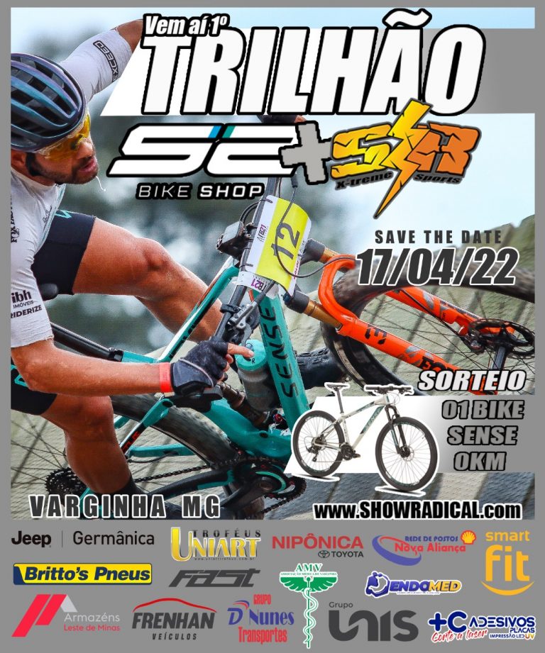 Hotel Trip by Wyndham Varginha Café Royal oferece inscrição GRATUITA no 1º Trilhão S2 Bike Shop + Show Radical