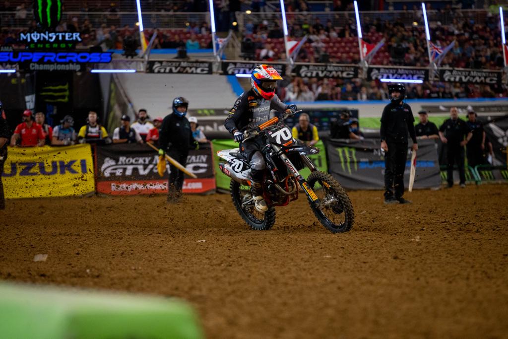 Invictus Speed Crew conquista seu 1&ordm; TOP 10 no Supercross com Ramyller Alves #70