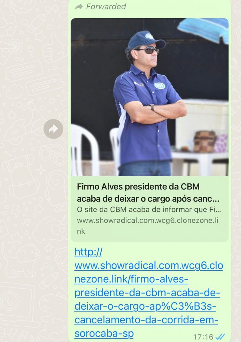 NOTA OFICIAL FAKE NEWS – Firmo Alves CBM
