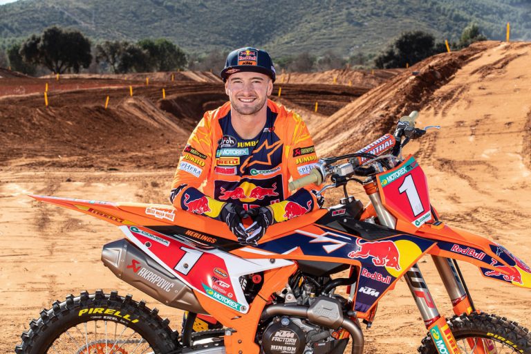 Jeffrey Herlings fora da temporada 2022