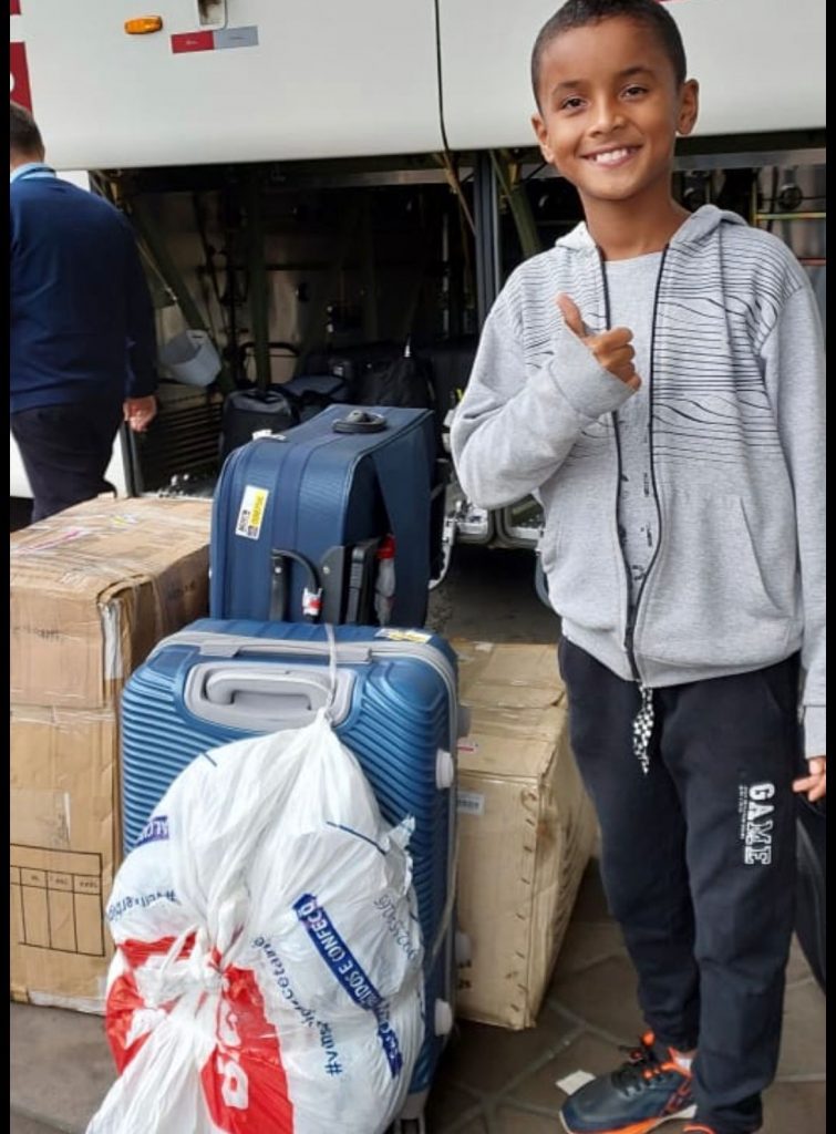 Pai e filho cruzam o Brasil de carona para correr o BRMX na categoria 65cc