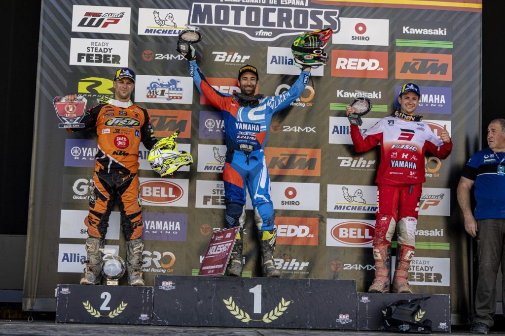 Carlos Campano domina final de semana e vence Espanhol de Motocross