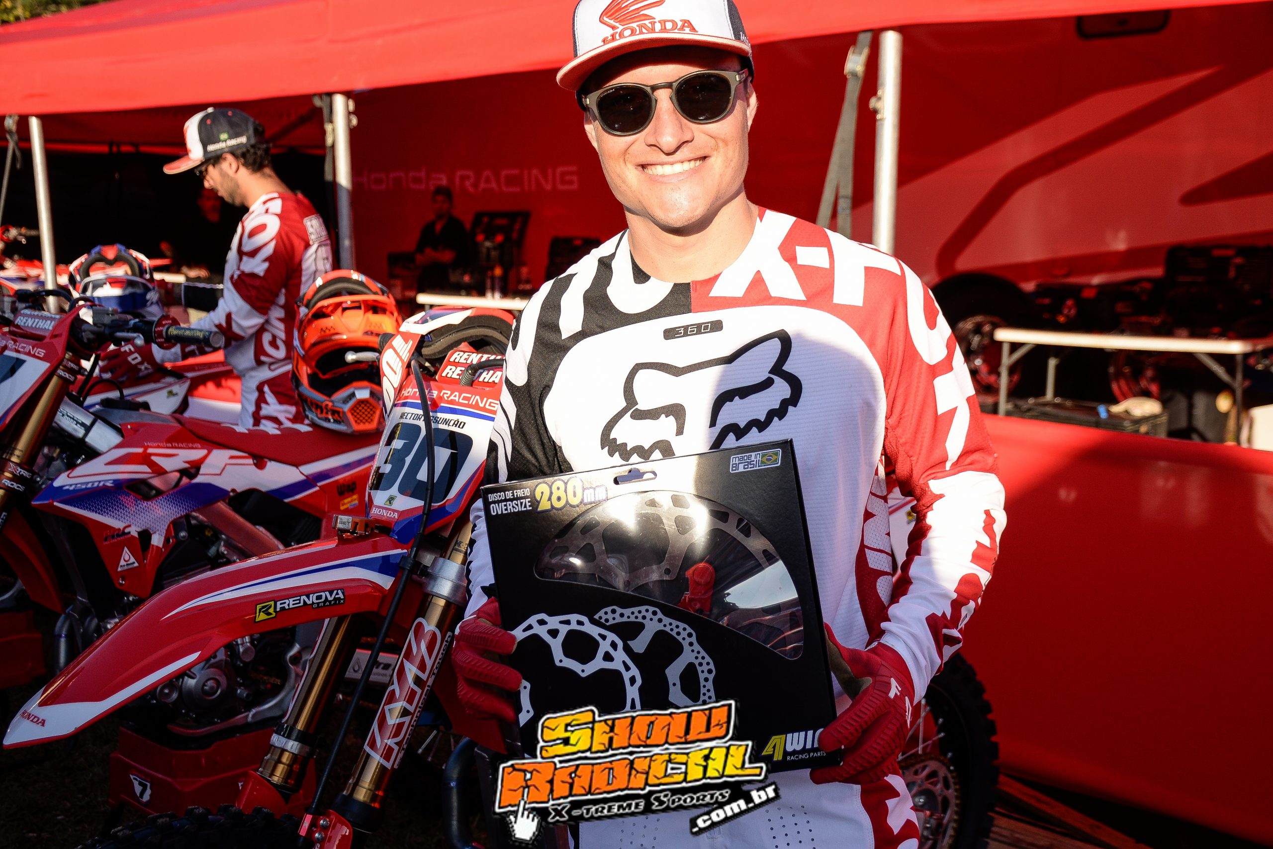 4Win Racing Parts fecha parceria inédita com o time Honda Racing Brasil de Motocross