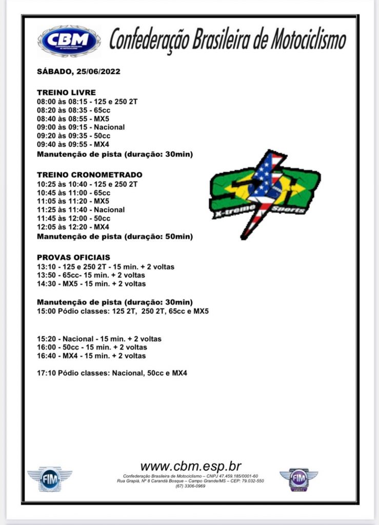 3&ordf; e 4&ordf; etapas BRMX | Interlagos SP – ingressos e ao vivo