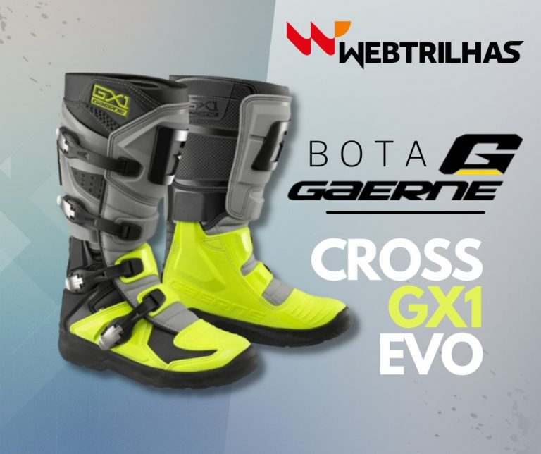 Bota Gaerne GX1  Evo é o destaque da semana na Web Trilhas