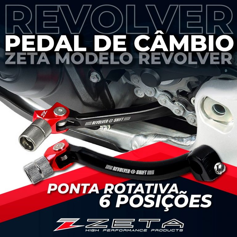 Apresentamos o pedal de câmbio Zeta Revolver